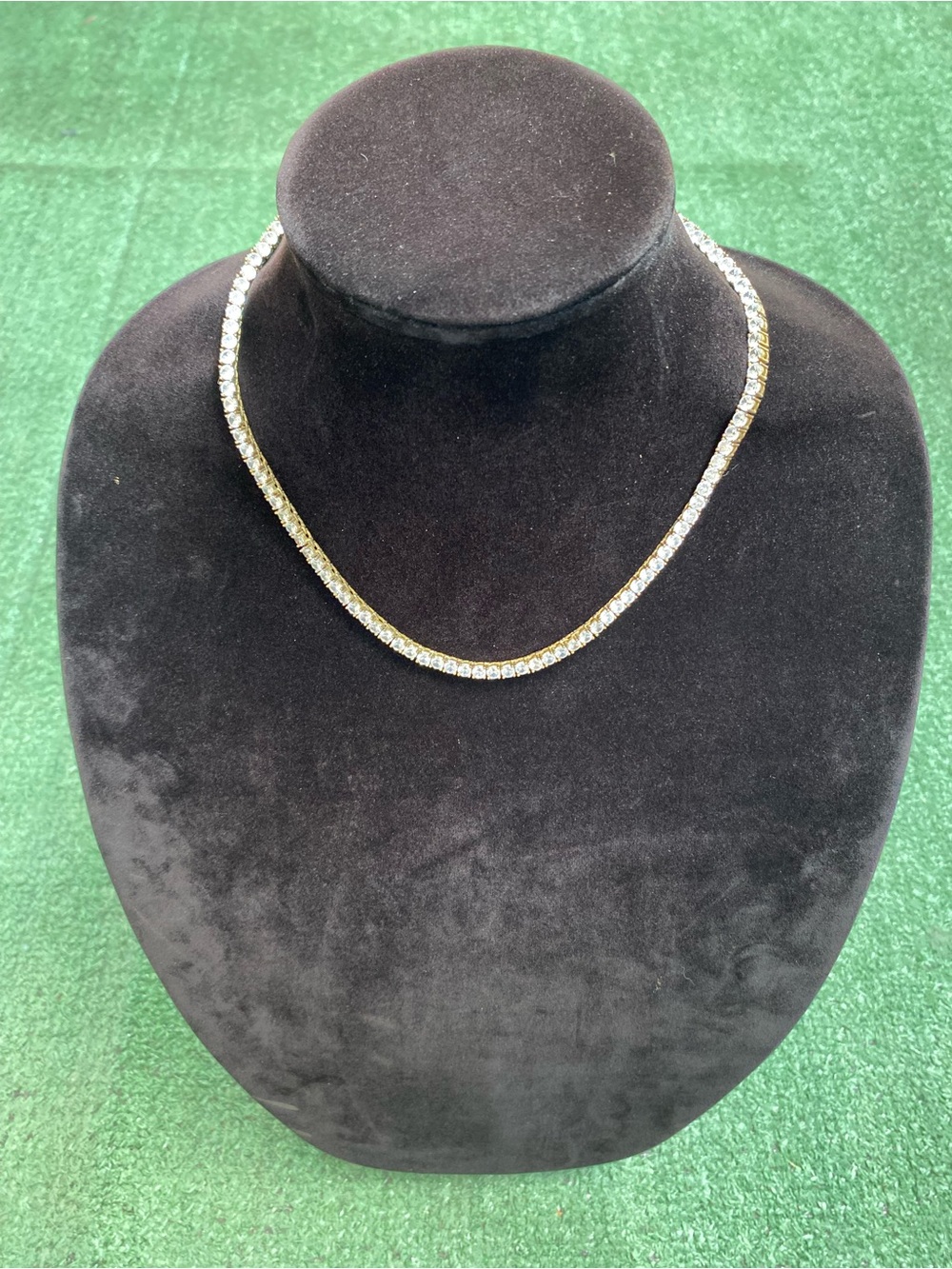 Gold Tennis necklace
